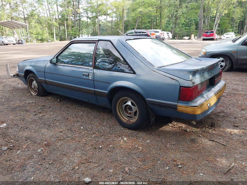 1989 FORD MUSTANG auction photo 3