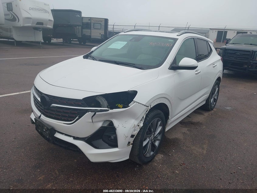 Vin: kl4mmgslxmb136548, lot: 46733684, buick encore gx awd essence 20212