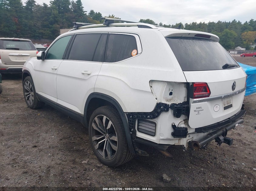 Vin: 1v2nr2ca0kc607818, lot: 46733700, volkswagen atlas 3.6l v6 sel premium 20193