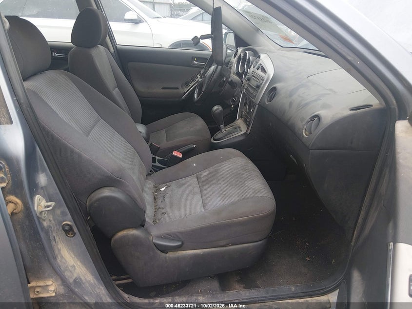 TOYOTA MATRIX 2005 VIN 2T1KR32E05C500021