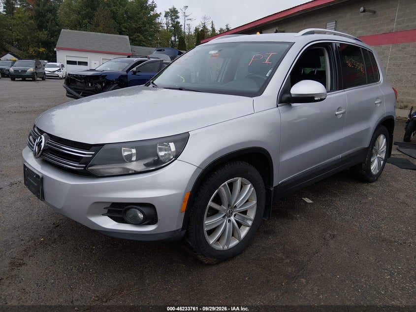 Vin: wvgbv7ax7fw566933, lot: 46733755, volkswagen tiguan sel 20152