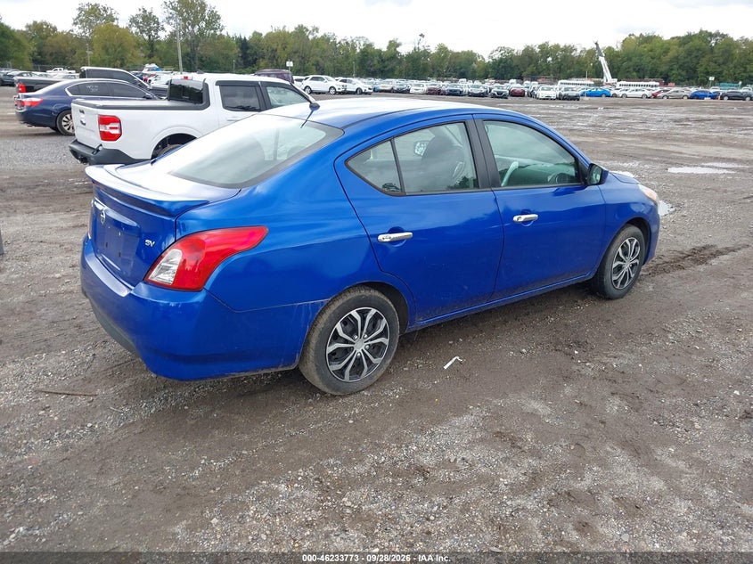 Vin: 3n1cn7ap6hl846637, lot: 46733767, nissan versa 1.6 sv 20174