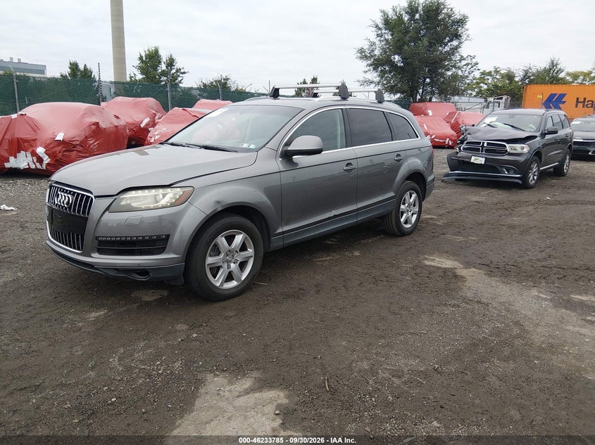 Vin: wa1lgafexcd004257, lot: 46733779, audi q7 3.0t premium 20122