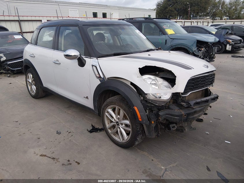 Vin: wmwzc5c50ewp37669, lot: 46733801, mini countryman cooper s 20141