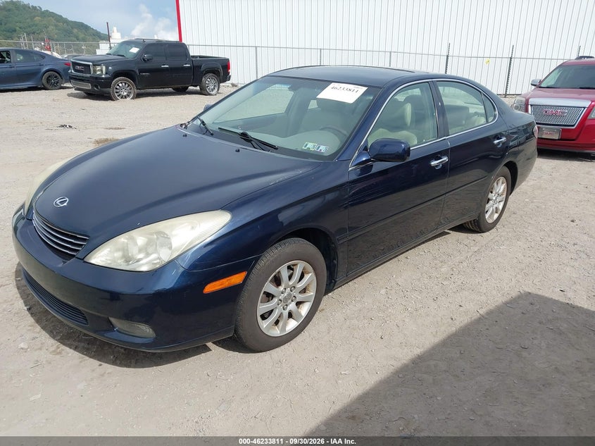 LEXUS ES 300 2002 VIN JTHBF30G120073966