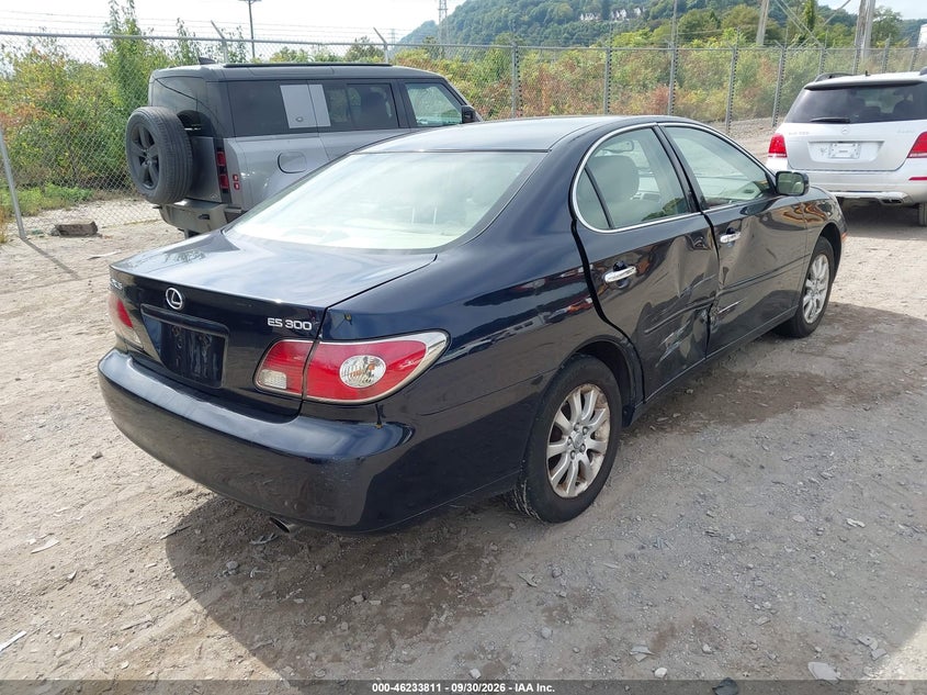 LEXUS ES 300 2002 VIN JTHBF30G120073966