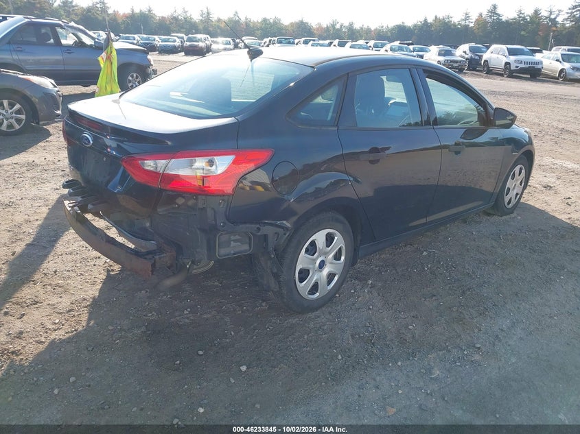 Vin: 1fadp3e21dl330040, lot: 46733839, ford focus s 20134