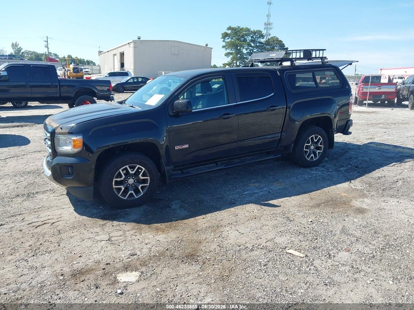 2016 GMC Canyon Sle, Front End, IAAI, VIN 1GTG6CE35G1282481 — photo 2