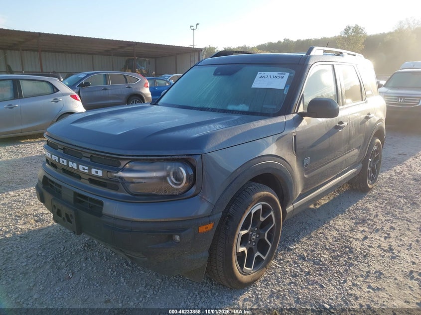FORD BRONCO SPORT 2022 VIN 3FMCR9B68NRD09873