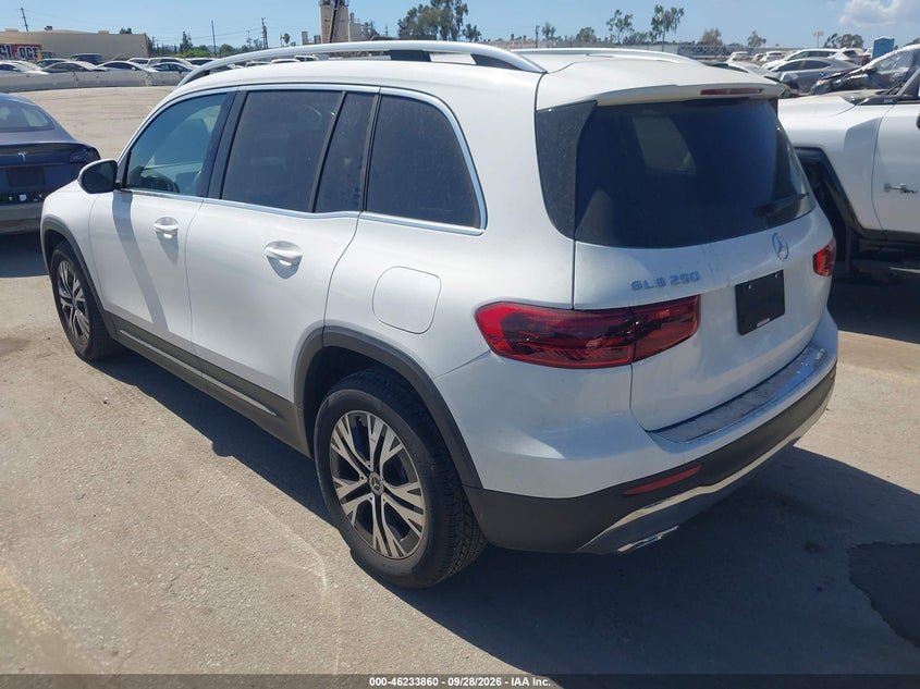 Vin: w1n4m4gbxtw488114, lot: 46733854, mercedes-benz glb 250 20263