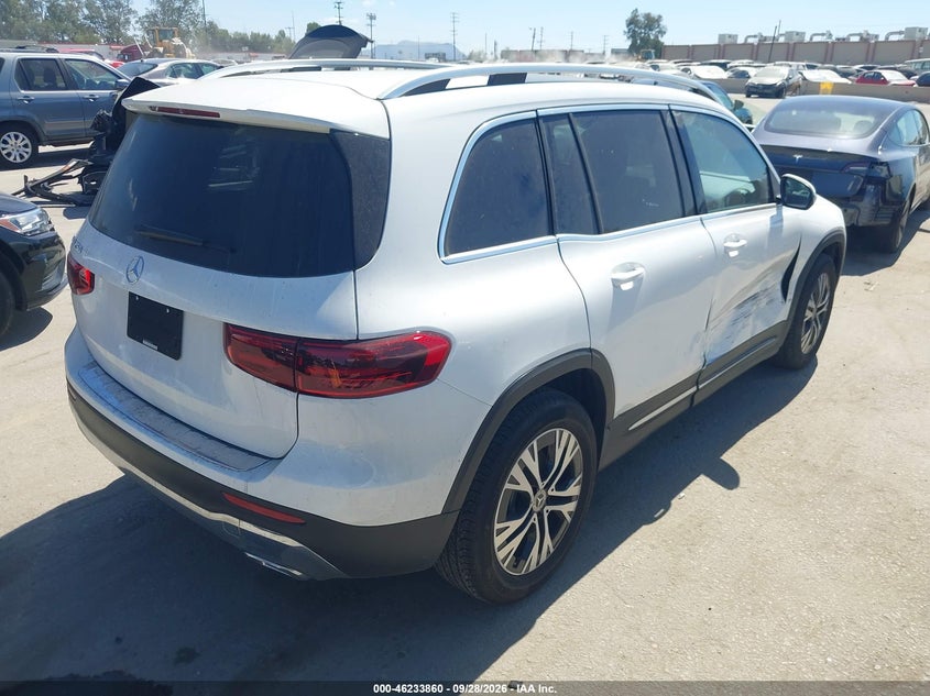 Vin: w1n4m4gbxtw488114, lot: 46733854, mercedes-benz glb 250 20264