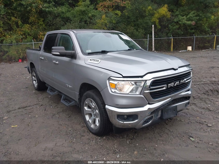 Vin: 1c6rrffg7kn817192, lot: 46733885, ram 1500 big horn/lone star  4x4 5'7 box 2019 img_1