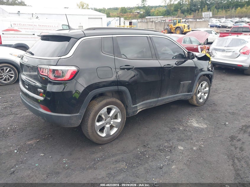 Vin: 3c4njcbb5jt226669, lot: 46733910, jeep compass latitude fwd 20184