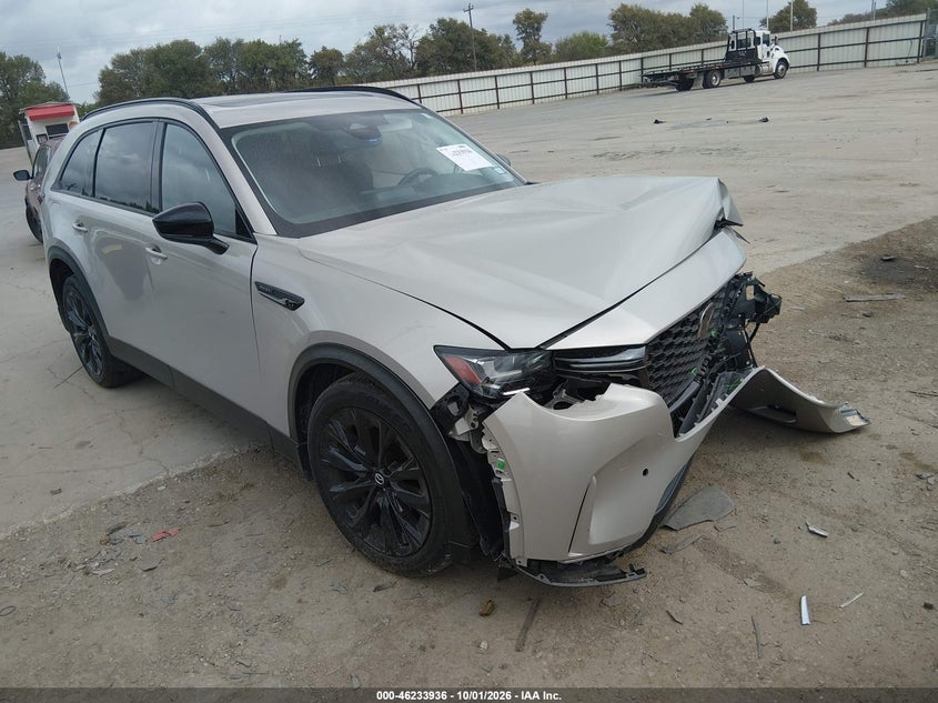 Vin: jm3kkchaxs1247967, lot: 46733930, mazda cx-90 phev premium sport 20251