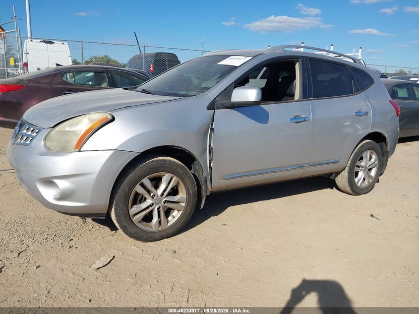 Vin: jn8as5mv9cw709842, lot: 46733971, nissan rogue sv 20122
