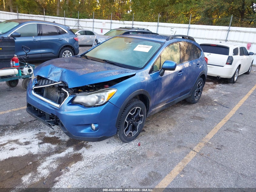 Vin: jf2gpagc8e8255523, lot: 46733983, subaru xv crosstrek 2.0i limited 20142