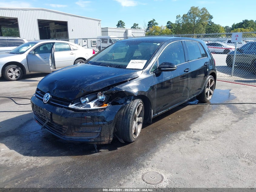 Vin: 3vw117au9gm051139, lot: 46733985, volkswagen golf tsi s 4-door 20162