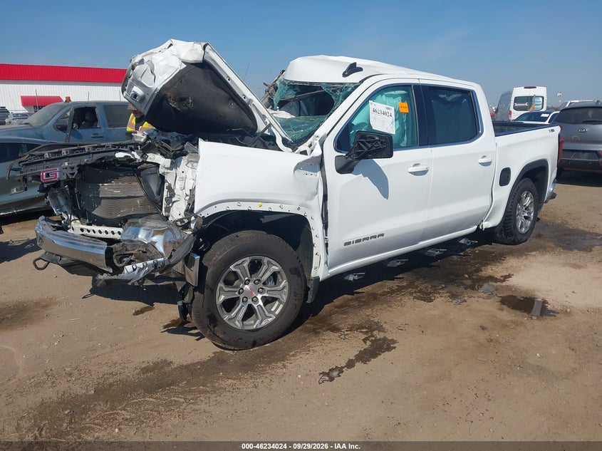 Vin: 3gtu9bedxmg276380, lot: 46734018, gmc sierra 1500 4wd  short box sle 20212