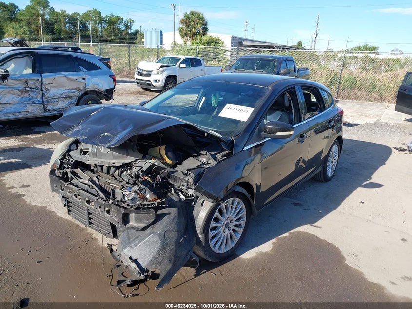 Vin: 1fahp3n25cl390466, lot: 46734019, ford focus titanium 20122