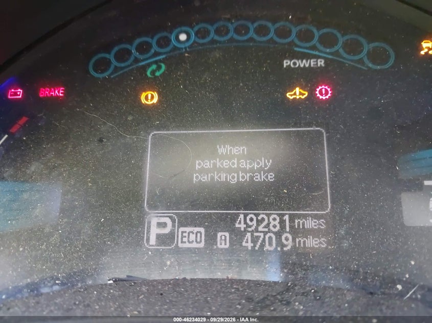 NISSAN LEAF 2016 VIN 1N4AZ0CP9GC308737