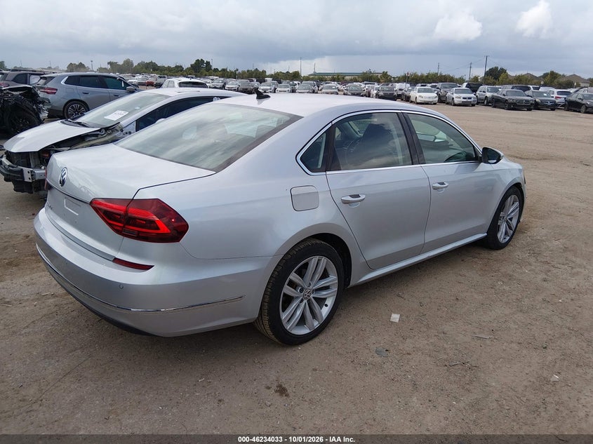 Vin: 1vwba7a30jc013951, lot: 46734027, volkswagen passat 2.0t se 20184