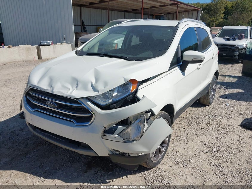 Vin: maj6s3kl2mc411651, lot: 46734073, ford ecosport titanium 20212