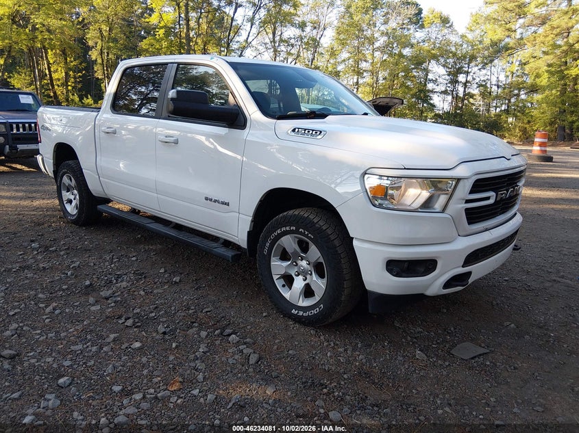 Vin: 1c6srfft5kn760652, lot: 46734075, ram 1500 big horn/lone star  4x4 5'7 box 2019 img_1