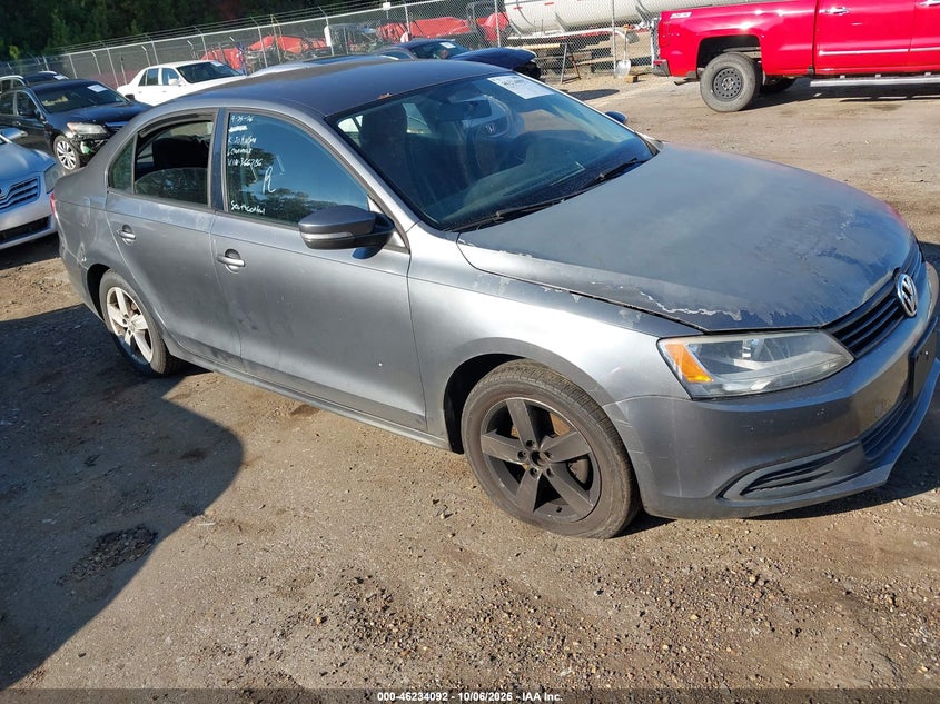 Vin: 3vwdp7aj1cm366786, lot: 46734086, volkswagen jetta 2.5l se 20121