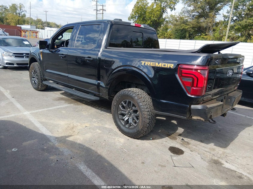Vin: 1ftfw4l84sfa03906, lot: 46734098, ford f-150 tremor 20253