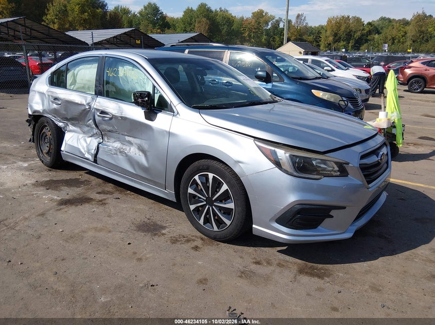 Vin: 4s3bnab67k3011936, lot: 46734099, subaru legacy 2.5i 20191
