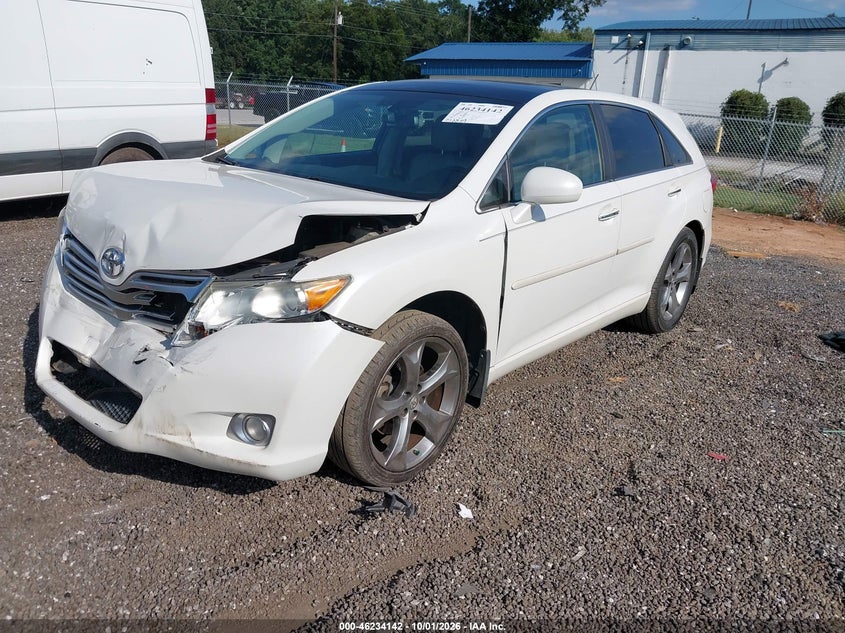 2011 Toyota Venza Base V6, Front End, IAAI, VIN 4T3BK3BB1BU053727 — photo 2