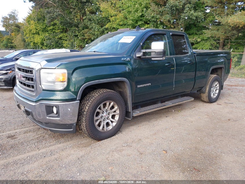 Vin: 1gtv2uec9fz383418, lot: 46734203, gmc sierra 1500 sle 20152
