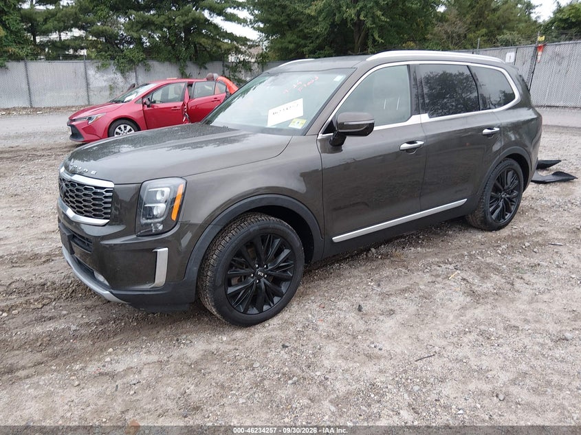 2020 Kia Telluride Sx, Затопление, IAAI, VIN 5XYP5DHC1LG051401 — фото 2