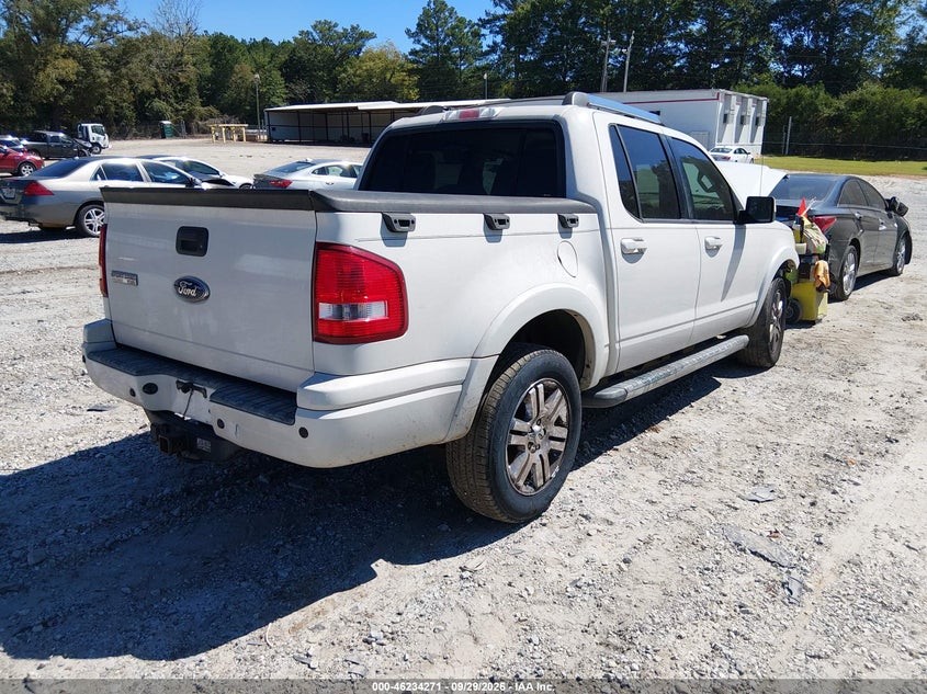 Vin: 1fmeu3d84auf02365, lot: 46734265, ford explorer sport trac limited 20104