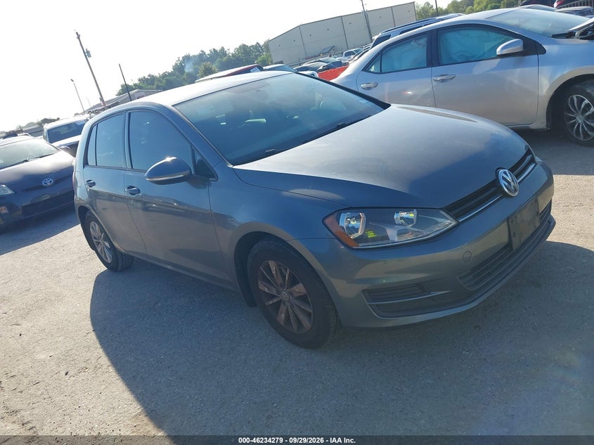 2016 VOLKSWAGEN GOLF TSI S 4-DOOR