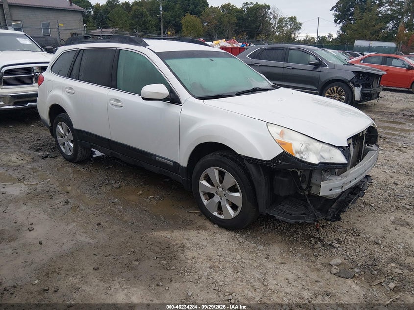 Vin: 4s4brbcc6b3446893, lot: 46734278, subaru outback 2.5i premium 2011 img_1