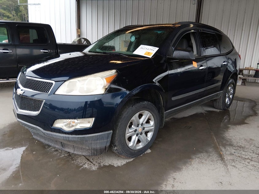 Vin: 1gnkreed2cj347052, lot: 46734287, chevrolet traverse ls 20122