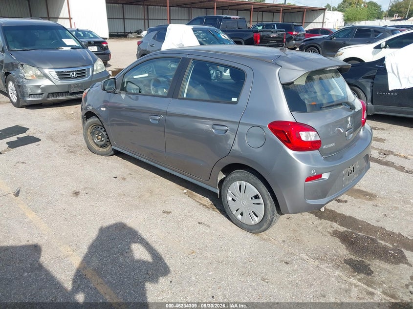Vin: ml32a3hj9lh011172, lot: 46734303, mitsubishi mirage es 20203