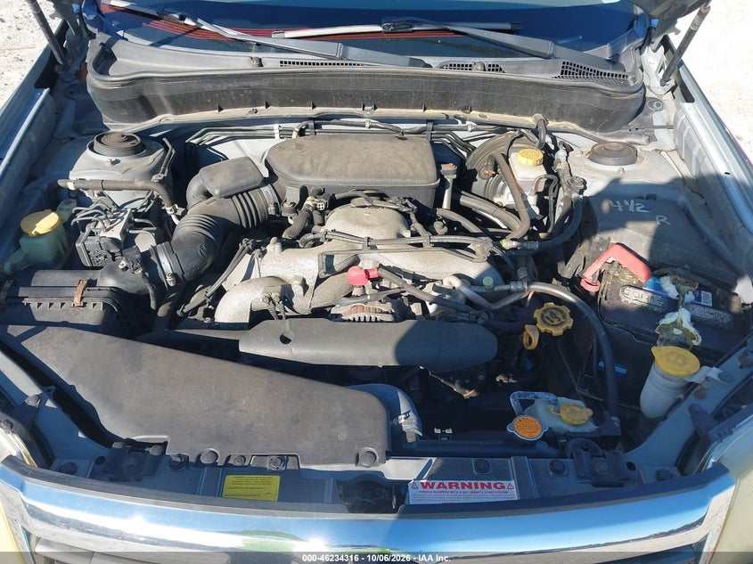 SUBARU FORESTER 2009 VIN JF2SH64629H770980