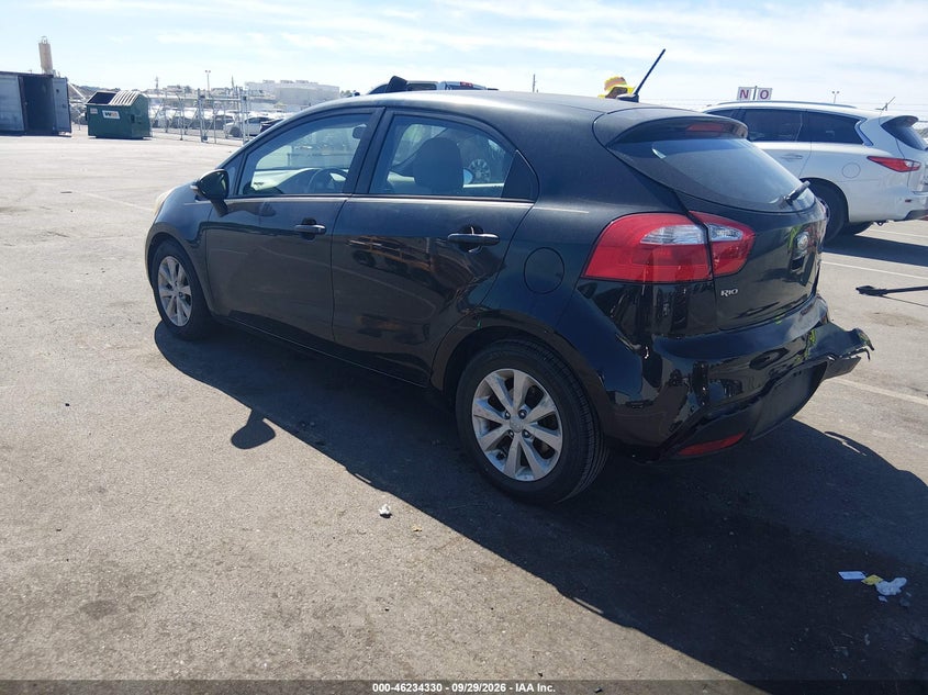 Vin: knadn5a3xf6440559, lot: 46734324, kia rio ex 20153