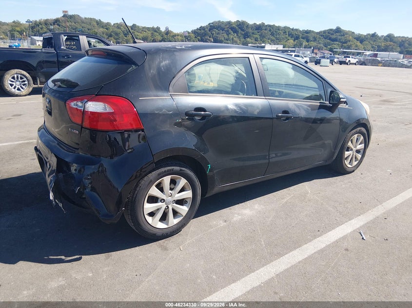 Vin: knadn5a3xf6440559, lot: 46734324, kia rio ex 20154