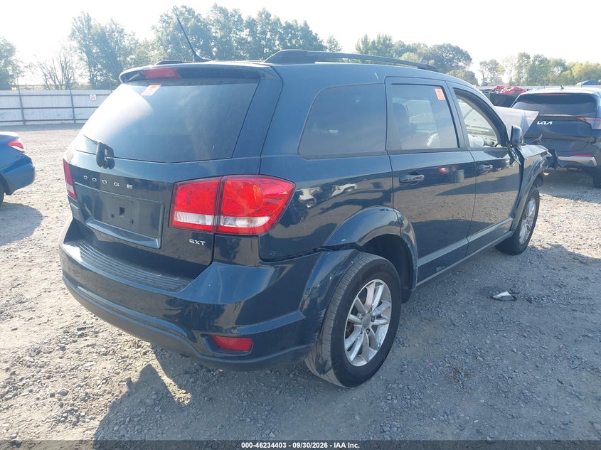 Vin: 3c4pdcbb9dt728492, lot: 46734397, dodge journey sxt 20134