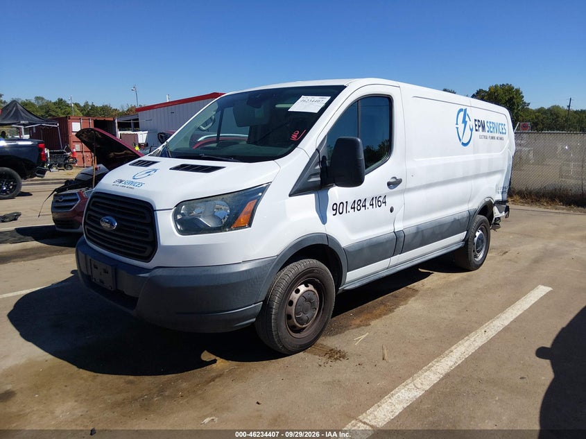 Vin: 1ftnr1zm1fka55142, lot: 46734401, ford transit-250 20152