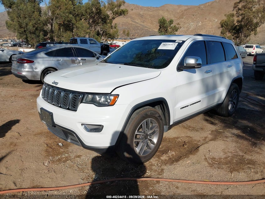 Vin: 1c4rjebg9lc281083, lot: 46734409, jeep grand cherokee limited 4x2 20202