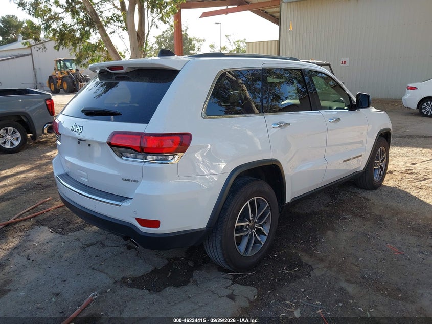 Vin: 1c4rjebg9lc281083, lot: 46734409, jeep grand cherokee limited 4x2 20204