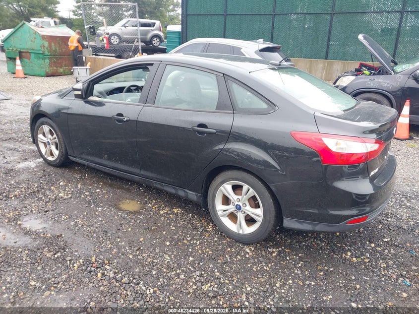 Vin: 1fadp3f22el338356, lot: 46734420, ford focus se 20143