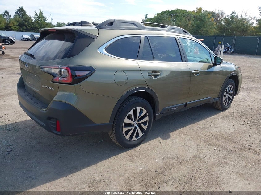 Vin: 4s4btadc4n3109475, lot: 46734444, subaru outback premium 20224