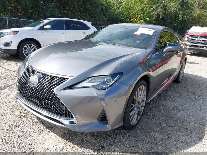 Vin: jths85bc8k5004694, lot: 46734485, lexus rc 300 20192