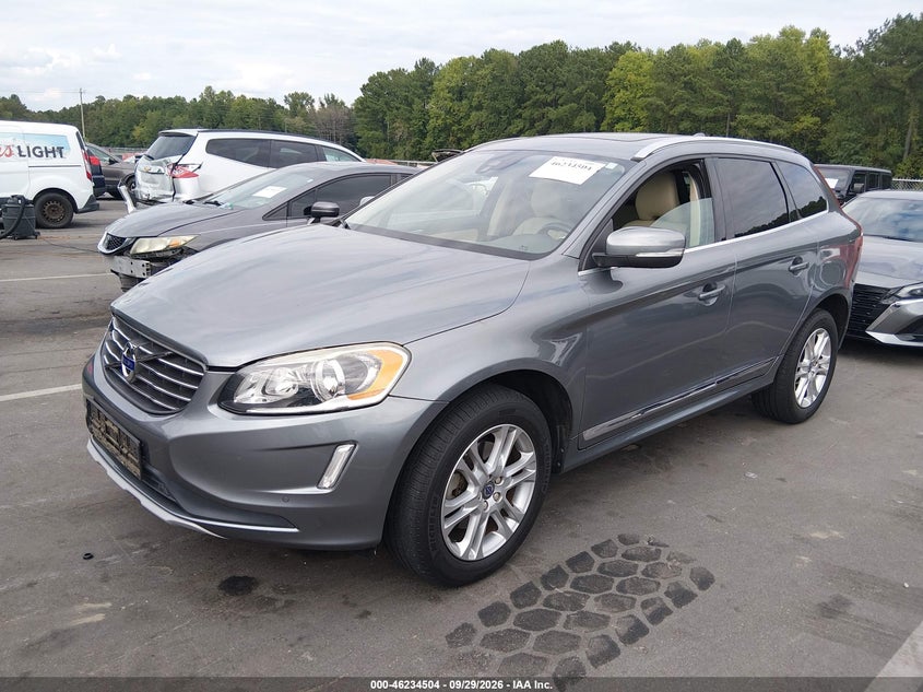 VOLVO XC60 2016 VIN YV4612RK1G2843319