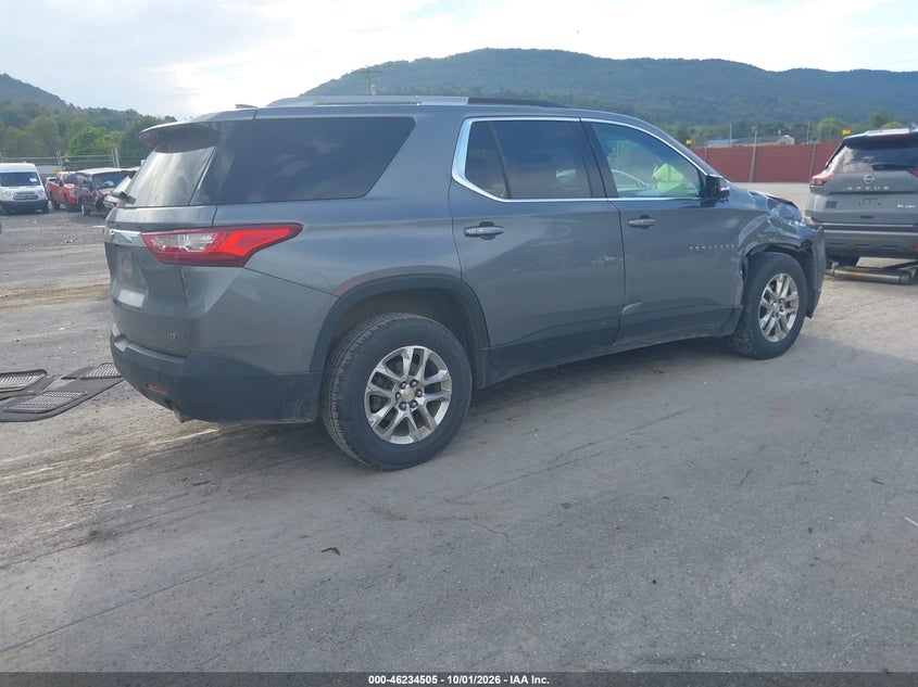 Vin: 1gnevgkw0jj278529, lot: 46734499, chevrolet traverse 1lt 20184